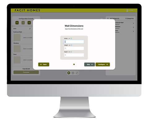 Modular construction configurator